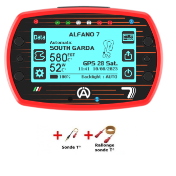 ALFANO 7 2T NOUVEAU DESIGN 2026 FACE AVANT ORANGE/ROUGE/ASPECT FLUO