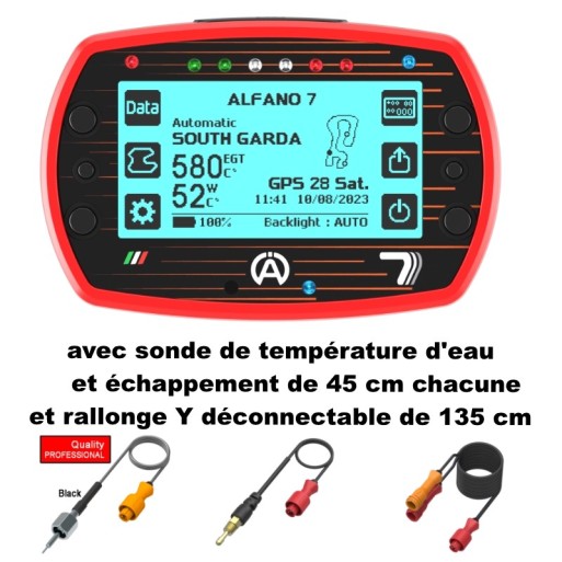 ALFANO 7 2T NOUVEAU DESIGN 2026 FACE AVANT ORANGE/ROUGE/ASPECT FLUO